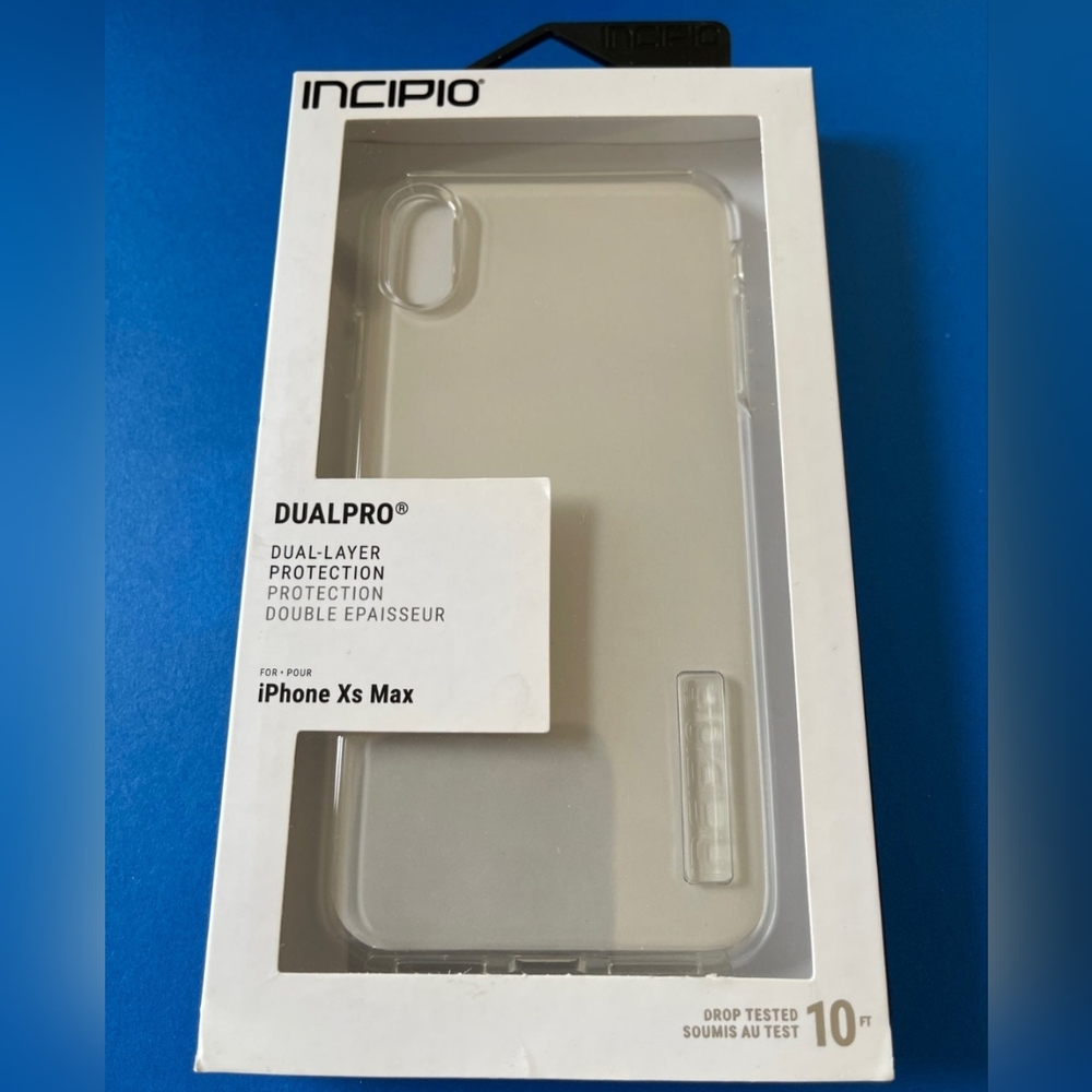 iPhone XS Max - Incipio DualPro Series Case (CLEAR)